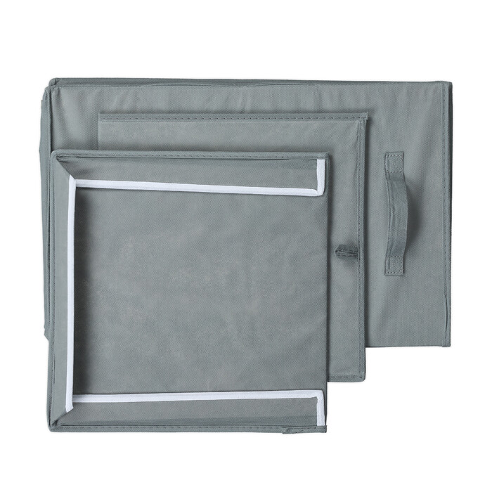 Relaxdays Laundry Basket with Lid, 100 Liters