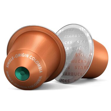 Капсули Starbucks Single-Origin Colombia в капсулах Nespresso, середнього обсмаження, 80 капсул (8 шт. по 10 шт.)