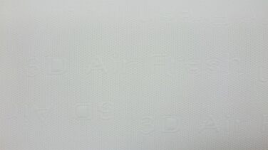 Ортопедична подушка для шиї Dibapur Visco Memory з 3D повітропроникним чохлом, 40x70x14 см