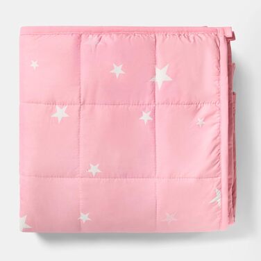 Обважнююча ковдра Dreamscene Star 3кг, 100x150 см, терапевтична ковдра для сну та релаксації (Рожева)