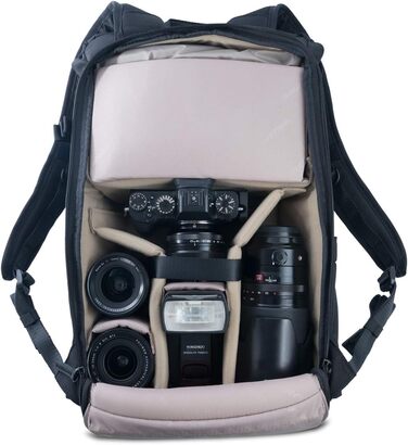 Рюкзак для камери Vanguard VEO GO 46M BK - Khaki/Green, для бездзеркальних/CSC камер