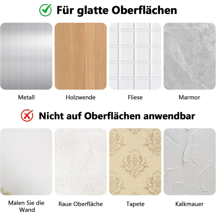 Підставка для душу без свердління, 5 шт. Тримач шампуню для душу з гачками, багаторазовий, самоклеючий, з нержавіючої сталі, органайзер для ванної кімнати, підходить для кухні, ванної, вітальні (сріблястий)