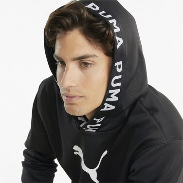 Чоловічий флісовий худі PUMA Train Pwrfleece з капюшоном, розмір XL, колір Puma Black