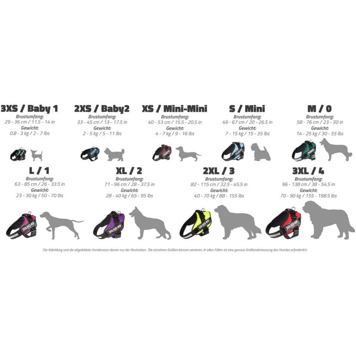 Шлейка Julius K-9 IDC Powergeschirre Blau з індивідуальним написом, для собак маленької, середньої та великої породи, 16IDC+CUSTOMP-B