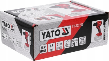 Акумуляторний шуруповерт Yato 18 В YATO_YT-827790