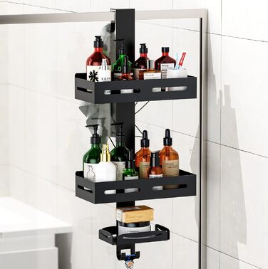 Поличка для душу Uamector без свердління - 2 шт. - нержавіюча сталь, для шампуню та аксесуарів