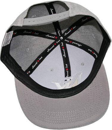 Кепка Snapback New York Нова модель, сіро-біла, обхват 52-58 см