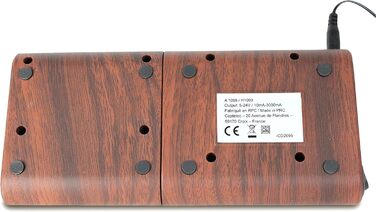 Точилка для ножів FISHTEC електрична двостороння для металевих та керамічних ножів з алмазними дисками 21 см (дерево)