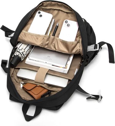 Шкільний рюкзак для дівчаток Joymoze: стильний, місткий, чорний | Рюкзак для підлітків