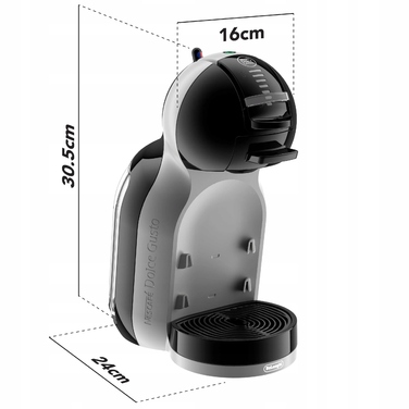 Капсульна кавомашина De'Longhi Mini Me, 1460 Вт, чорна