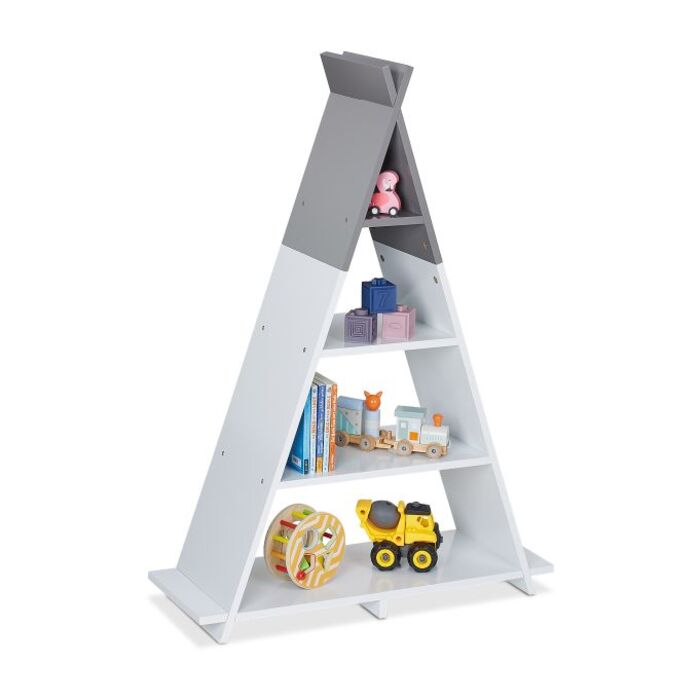 Relaxdays Kids' Teepee Shelf
