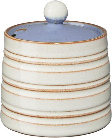 USA Heritage Fountain Covered Sugar Bowl, Multicolor