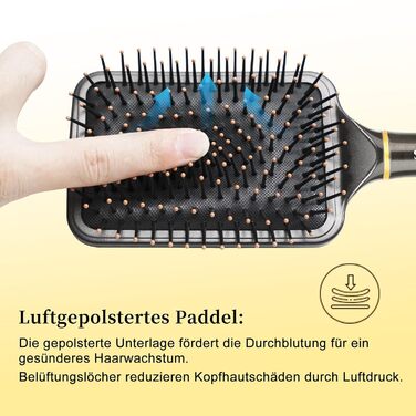 Щітка для розчісування волосся SHINLEA без заплутування, набір гребінців для густого волосся, масажна щітка для шкіри голови, зменшує заплутування