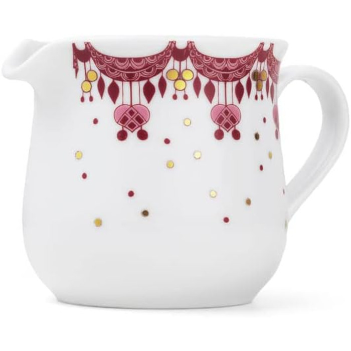 Saucepan 50 cl Garland porcelain, red