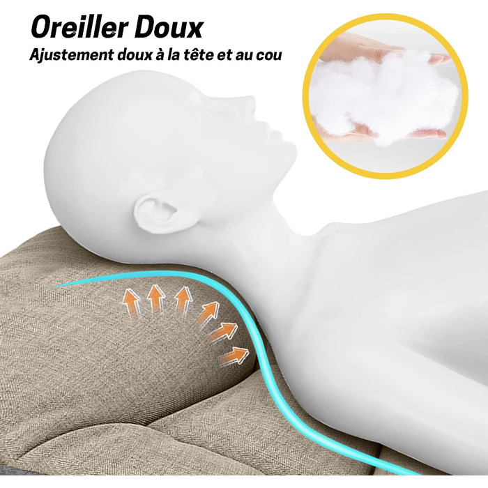 Складне кемпінгове ліжко ATORPOK для дорослих, міцне, до 250 кг, для відпочинку на природі, кемпінгу, подорожей, дому (Хакі)