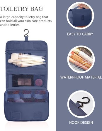 Органайзери для валізи, дорожні аксесуари, водонепроникні сумки-органайзери, 10 шт., Бежевий (Темно-синій, 10 шт.)