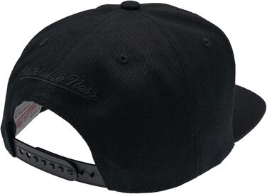 Кепка Mitchell & Ness 2 Tone Box Logo Snapback чорно-біла універсального розміру