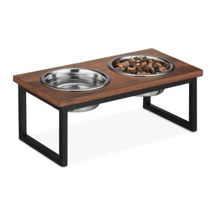 Relaxdays Nap Stand Mango Wood