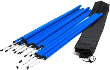 Набір для дресирування собак, 12 шлагбаумів, комплект для аджиліті, собачий спорт