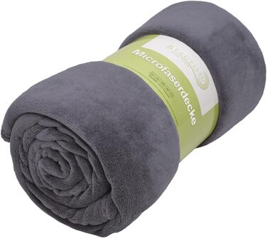 Beautissu Плед Aurelia, 150x200 см, м'який флісовий плед для дивана та ліжка, зелений