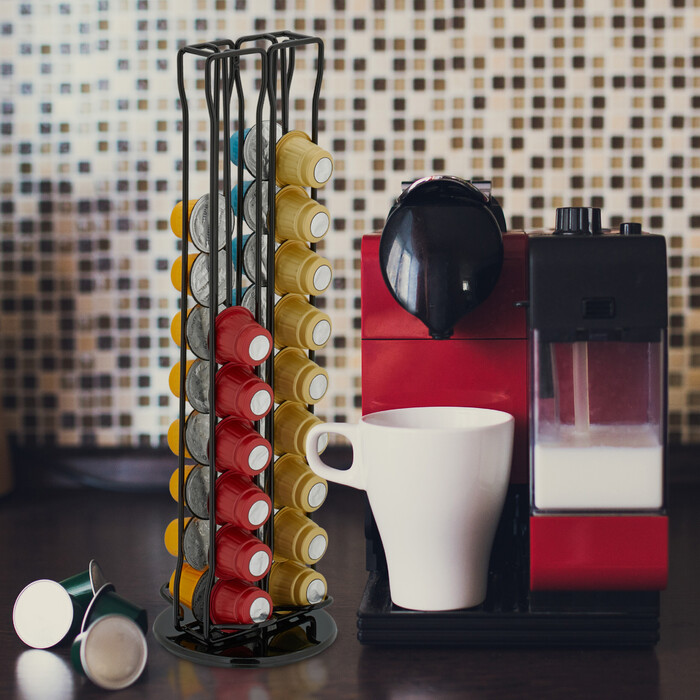 Relaxdays Nespresso Capsule Holder for 40 Capsules