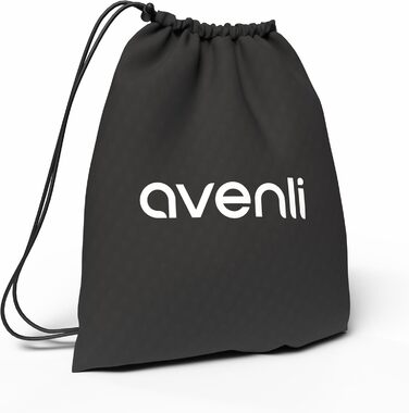 Надувний матрац-ліжко AVENLI для 2 осіб з інтегрованим насосом, флаокована поверхня, 191x99x36 см (для кемпінгу та дому)