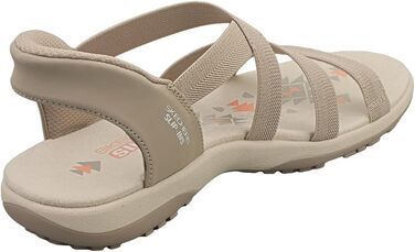 Сандалі жіночі Skechers Reggae Slim Stretch Flex Slip-Ins бежеві 39 EU