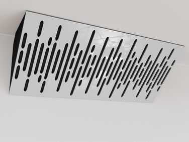 Набір вузьких акустичних пасток для кутів (2 шт) для поглинання басів, дифузії та звукоізоляції, 50 x 23 x 10 см, WAVE-Horizont, білий