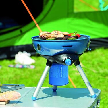 Газовий гриль Campingaz Party Grill 400 R для кемпінгу та пікніка, антипригарна плита, універсальний готувальний пристрій