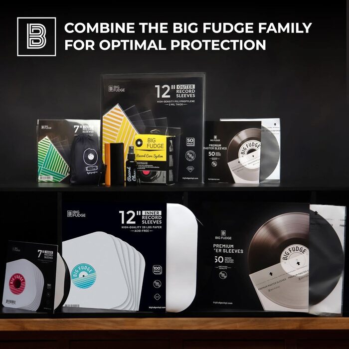 Конверти для вінілових платівок BIG FUDGE 12