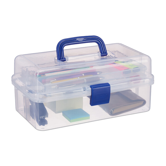 Relaxdays Storage Box with 9 Compartments