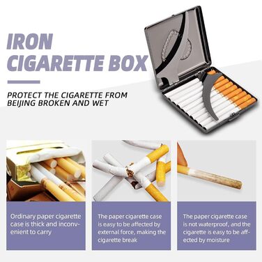 Металеве цигарковий футляр у формі серця Rosegold для 20 цигарок (83's 20pcs)