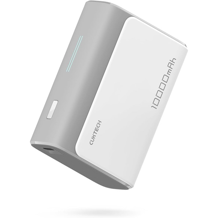 Powerbank CUKTECH 10000mAh 30W з USB-C, 2 порти, для iPhone, Samsung, iPad, Xiaomi, MacBook та інших