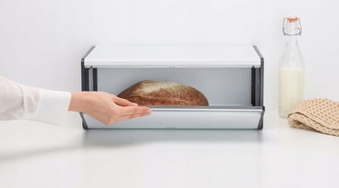 Хлібниця прямокутна BRABANTIA 236709 - Матова сталь