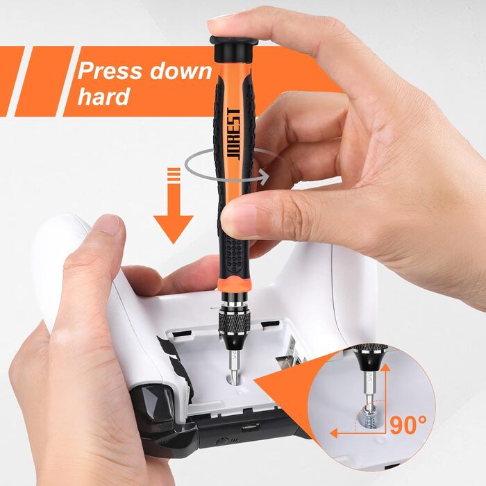 JOREST 155 в 1 Мініатюрний Електричний Набір Викруток, Інструмент для Ремонту Macbook, Laptop, PC, RC, PS5, Switch, Xbox, iPhone, Окуляри, Годинники