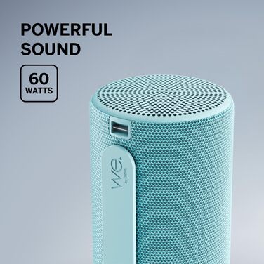 Loewe We. HEAR 2 Aqua Blue – Портативна Bluetooth колонка 60W, водостійка, до 17 годин роботи