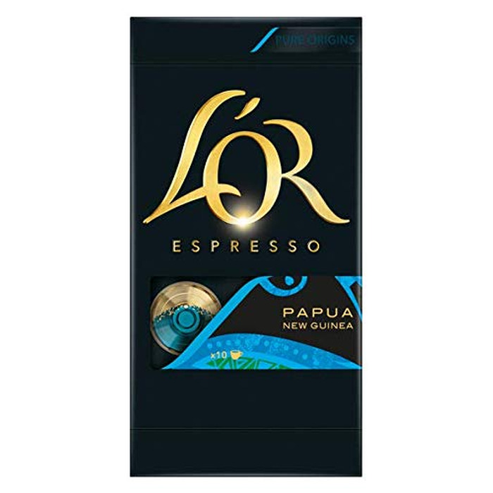Кавові капсули L'OR для Nespresso, набір-асорті (Probierbox), 100 капсул (10 паків по 10 шт)