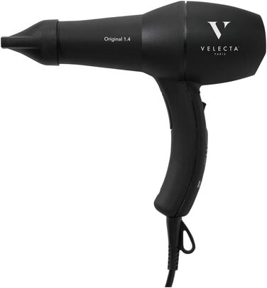 Професійний фен Velecta Paris Original 1.4 Velours чорного кольору