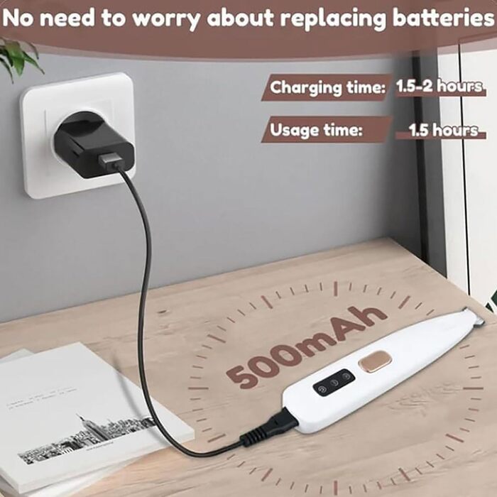 Триммер для догляду за лапами собак Paw Trim Pro - тихий, водонепроникний, для лап, очей, вух, обличчя та тіла