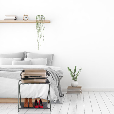 Relaxdays Folding Metal Suit Stand