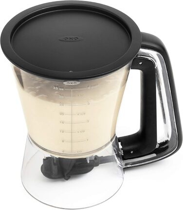 Ручний міксер OXO Good Grips з нержавіючої сталі для збивання яєць та тіста