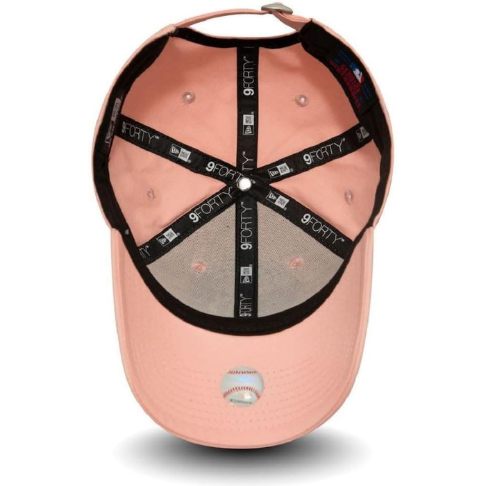 Кепка New Era MLB New York Yankees League Essential 9Forty для дітей, білий колір