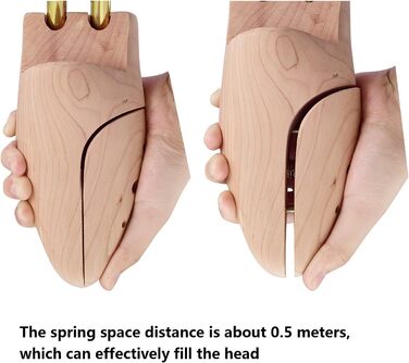 logei® 1 Pair High-Quality Cedarwood Shoe Stretcher Shoe Widener