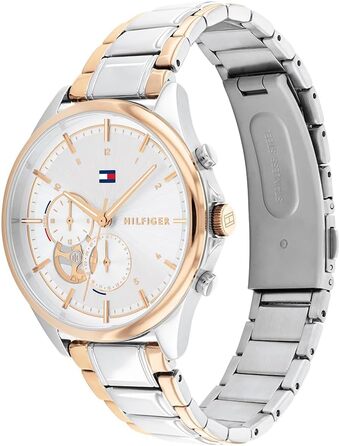 Годинник Tommy Hilfiger для жінок з багатофункціональним циферблатом та сталевим браслетом (срібний)