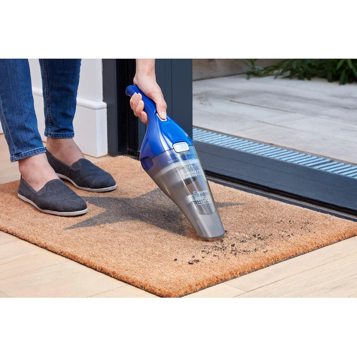 Ручний бездротовий пилосос BLACK+DECKER Dustbuster 3.6V, NVC115JL-QW, білий (kobaldblau)