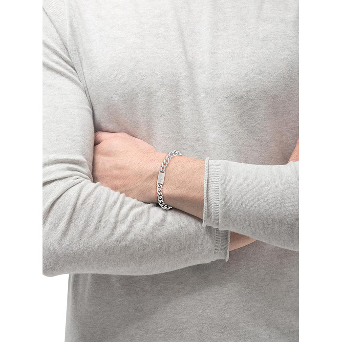 Браслет чоловічий BOSS CHAIN LINK з ланцюгом, сталь, 2 розміри