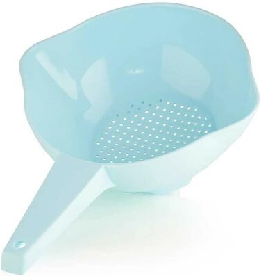 Сито Tupperware Goldregen, мале, 1 кварт, з ручкою, блакитне