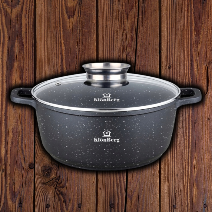 Набір кастрюль KlönBerg KB-4026, 17 предметів