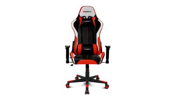 Геймерське крісло Drift Gaming DR175PINK: професійне, чорно-рожеве, екошкіра, регульовані підлокітники, газліфт 4 класу