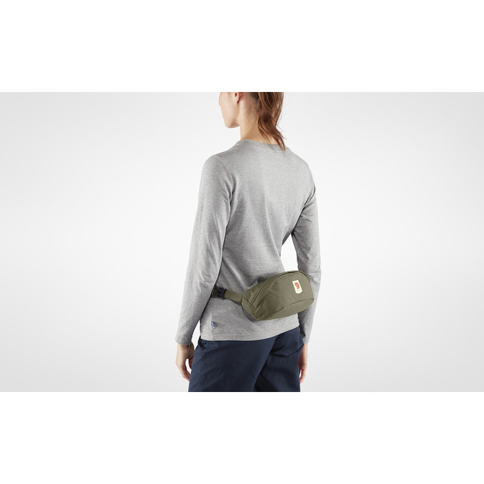 Поясна сумка Fjällräven Ulvo Hip Pack Medium, чорна